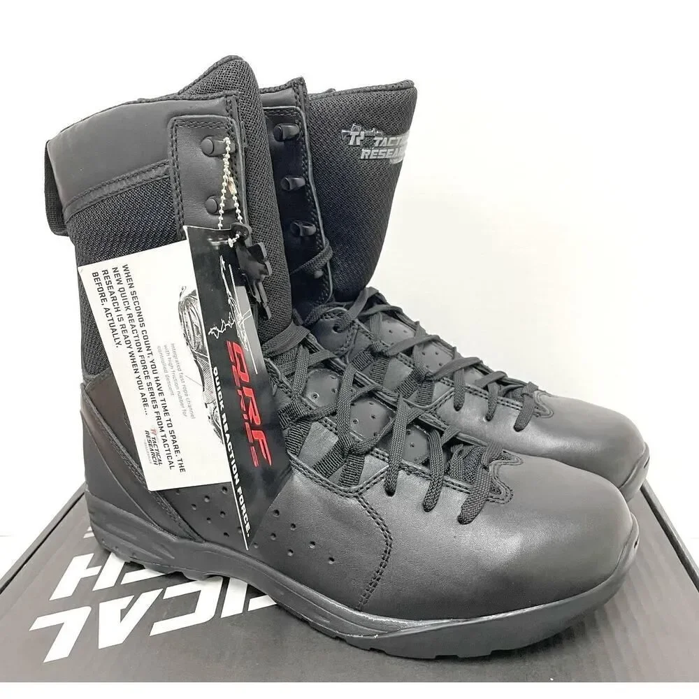 Tactical‎ Research Men's QRF ALPHA B9Z1 Hot Weather Side Zip Boots sz 14 NIB